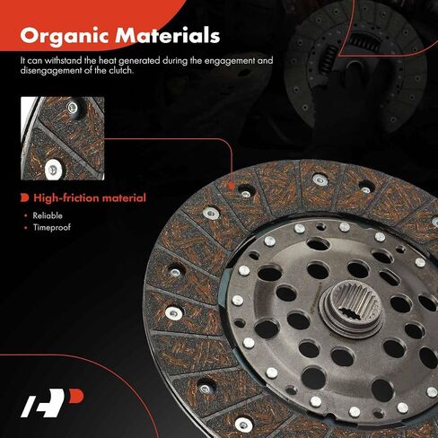 A-Premium Transmission Clutch Kit Compatible with Saab 9-3 2003-2004/2007-2011, 2.0L in Saudi Arabia