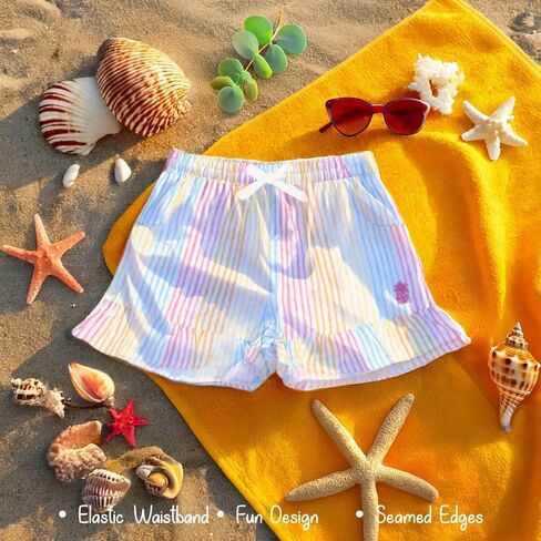 Tommy Bahama Girls Set 2 قطعة - Tank Top & Shorts - الزي الصيفي غير الرسمي للأطفال in Saudi Arabia