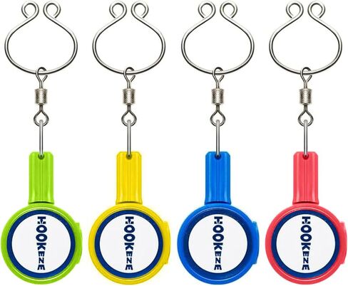 HOOK-EZE Fishing Knot Tying Tool, Fishing Gear for Tying Line to Fish Hooks, Nail Knot Tool for Bass & Fly Fishing, Fishing Accessories Cover Hook on Rod, Fishing Gifts for Men, Stocking Stuffer, 3Pcs in Kuwait