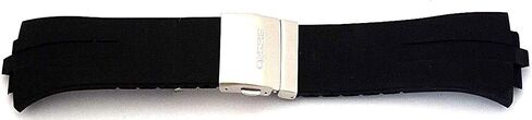 Seiko Black Urethane Strap (19.8mm, Black, Deployment, 4KD2ZB) in Saudi Arabia