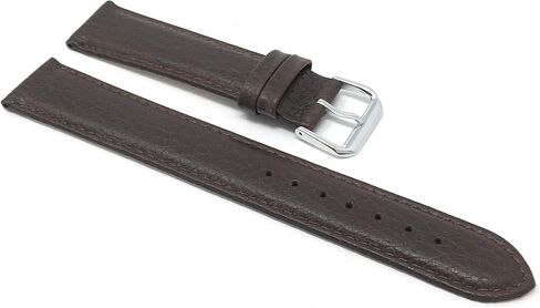 Bandini Double Extra Long (XXL) Womens Italian Leather Watch Band Strap - Padded - Buffalo Pattern - 2 Colors - 12mm, 14mm, 16mm, 18mm, 20mm in Saudi Arabia