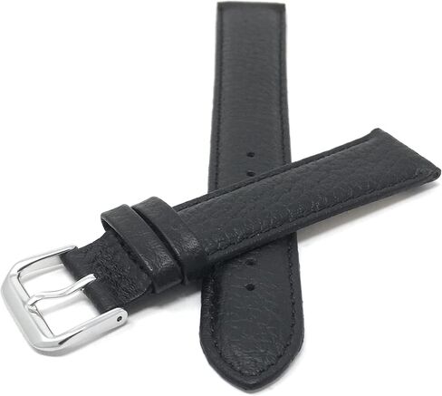 Bandini Double Extra Long (XXL) Womens Italian Leather Watch Band Strap - Padded - Buffalo Pattern - 2 Colors - 12mm, 14mm, 16mm, 18mm, 20mm in Saudi Arabia