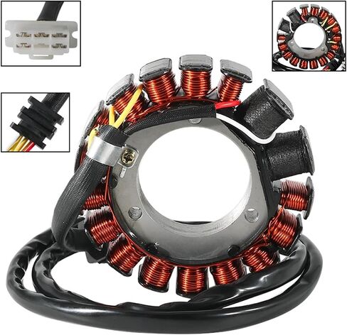Motorcycle Stator Magneto Generator Coil For KL650 KL650 Tengal 1989-1991 KL650 KLR650 1987-2007 OEM:21003-1170 in Saudi Arabia