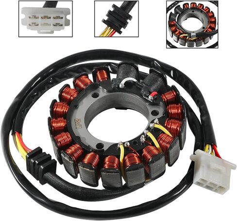 Motorcycle Stator Magneto Generator Coil For KL650 KL650 Tengal 1989-1991 KL650 KLR650 1987-2007 OEM:21003-1170 in Saudi Arabia