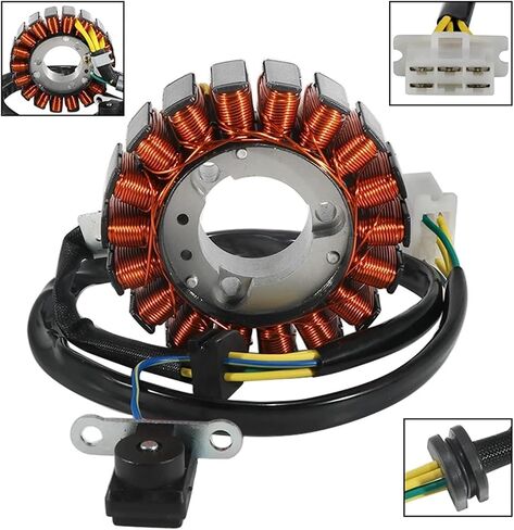 Motorcycle Stator Magneto Generator Coil For FES125 Pantheon 1998-2002 FES150 Pantheon 1998-2002 OEM:31120-KFF-901 in Saudi Arabia