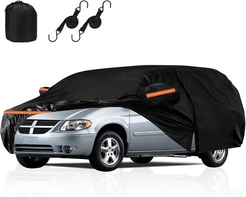 Dodge Car Cover Custom Fit for Dodge Journey 2008-2019, Waterproof All Weather Full ExteriorOutdoor Cover with Zipper Door Cotton Lining Sun Rain Snow Dust Protection in Saudi Arabia