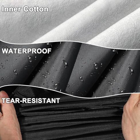 Dodge Car Cover Custom Fit for Dodge Journey 2008-2019, Waterproof All Weather Full ExteriorOutdoor Cover with Zipper Door Cotton Lining Sun Rain Snow Dust Protection in Saudi Arabia
