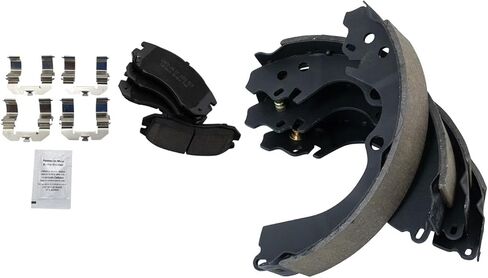 TRQ Brake Pads Ceramic Compatible with 1993-1996 Subaru Impreza 1995-1996 Legacy in Saudi Arabia