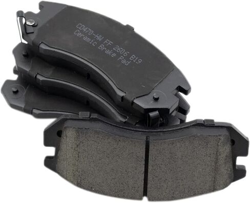 TRQ Brake Pads Ceramic Compatible with 1993-1996 Subaru Impreza 1995-1996 Legacy in Saudi Arabia
