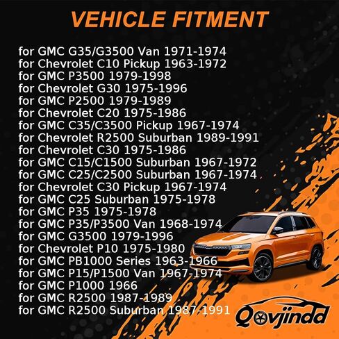 Front Lower Suspension Control Arm Shaft Kit for Chevrolet C10 Pickup 1963-1972 for C10 Panel 1963-1967 for C10 Suburban 1967-1972 for C20 1975-1986 for Chevrolet C20 Panel 1967 2Piece in Saudi Arabia