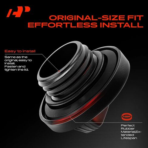 A-Premium Engine Oil Engine Cap Cap Cap متوافق مع Toyota Camry و Rav4 و Corolla و Prius و Tacoma و Tundra و 4Runner و Sequoia & Lexus ES250 و GX470 و GS400 و GS430 & Scion & Chevrolet & Geo & Pontiac in Saudi Arabia