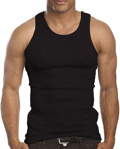 C&A COLLECTION 3 Pack Tank Top - Black, White and Grey in Saudi Arabia