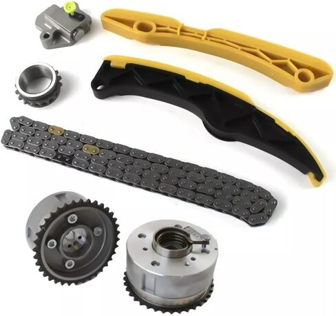Timing Chain Kit & VVT Gear replacement for 2011-2019 Hyundai Accent Veloster i30 i40 ix35 Kia Rio Soul Forte5 Optima 1.6L in Kuwait