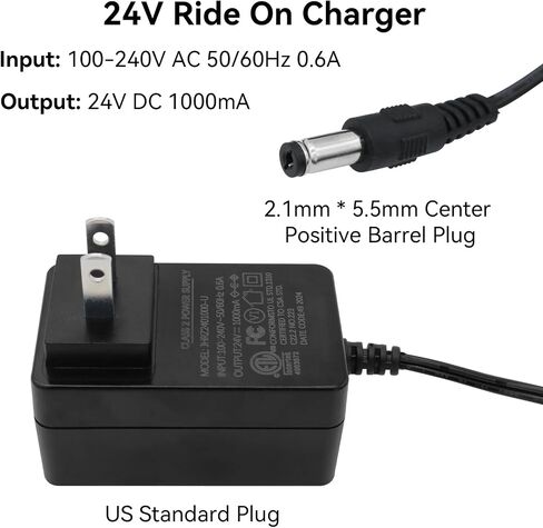 6V Battery Charger for Kids Ride On Car Toy - 6 Volt Electric Bumper Cars Chargers for Power Wheels ATV Quad SUV Jeep Riding Car Toy Replacement Chargers Adapter Accessories in Saudi Arabia