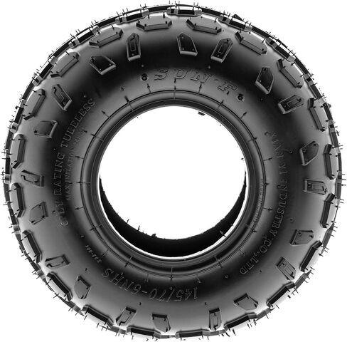 SunF 145/70-6 145/70x6 Light Weight ATV UTV Knobby Tire 6 PR A015 - SET of 4 in Saudi Arabia