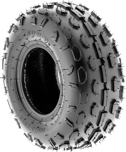 SunF 145/70-6 145/70x6 Light Weight ATV UTV Knobby Tire 6 PR A015 - SET of 4 in Saudi Arabia