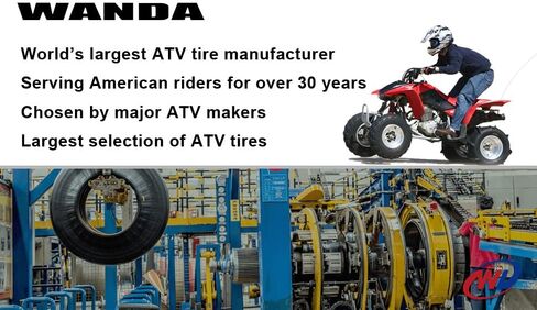 WANDA 2 New Sport ATV Tires 21x7-10 21x7x10 4PR P321-10015 in Saudi Arabia