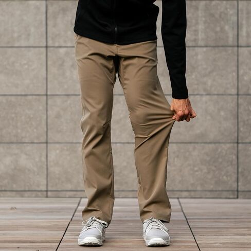 Ketl Tomfoolery Travel Pants Fit مباشرة: تمتد ، قابلة للتعبئة ، طراز Chino الطراز مع جيوب السوستة in Kuwait
