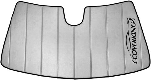 Coverking Custom Designed Interior Windshield Sunshade for Select Toyota Truck Tundra Models: Proprietary Trilaminate, Foldable with Storage Bag in Saudi Arabia