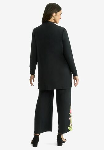 Jessica London Women's Plus Size Stretch Knit Open Front Knit Topper in Saudi Arabia