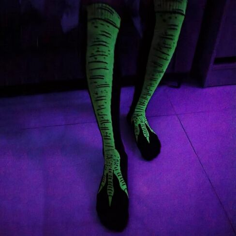 جوارب ركبة الدجاج المضحكة ، الجوارب الجديدة للنساء الرجال البالغين ، هدايا عيد ميلاد عيد الميلاد. in Kuwait