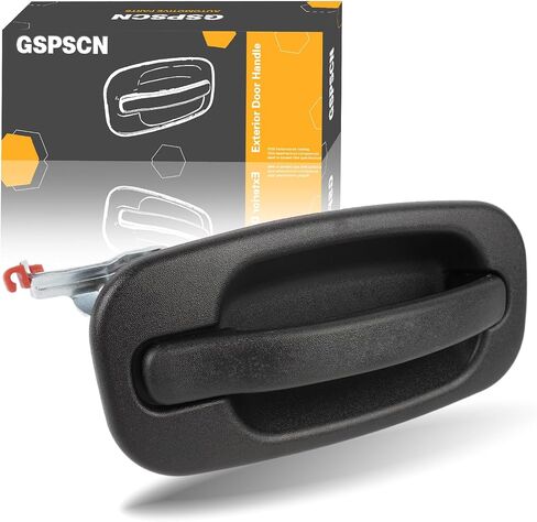 GSPSCN مقبض الباب الخارجي على جانب السائق الخلفي | لصالح 1999-2007 Chevy Silverado ， Tahoe ， Avalanche ， Suburban & GMC Sierra ， Yukon & Cadillac Escalade | يستبدل# 15721571 ، 80579 ، GM1520105 in Saudi Arabia