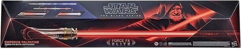 Star Wars the Black Series Emperor Palpatine Force FX Elite Lightsaber مع مؤثرات LED والصوت المتقدمة ، عنصر لعب الأدوار القابل للتحصيل الكبار in Saudi Arabia