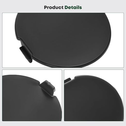 YHTAUTO Tow Hook Cover Compatible with Mazda CX-9 2016 2017 2018 2019 2020 2021 2022 2023 Sport Utility, Front Side Bumper Towing Bracket Hole Cover, Tow Eye Cap in Saudi Arabia