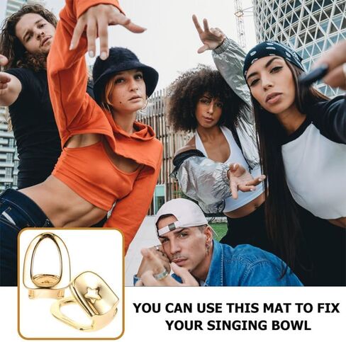 Vicasky Copper Single Tooth Cap Grill لملواة Rappers Hip Hop Supplies 4pcs تعيين نوبة آمنة in Saudi Arabia