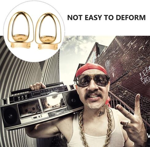 Vicasky Copper Single Tooth Cap Grill لملواة Rappers Hip Hop Supplies 4pcs تعيين نوبة آمنة in Saudi Arabia