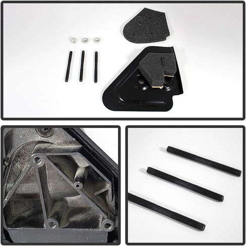 ACANII - Telescoping Towing Flip Up MANUAL Non Heat Driver Side Mirror For 94-01 Dodge Ram 1500 94-02 2500 3500 LEFT in Saudi Arabia