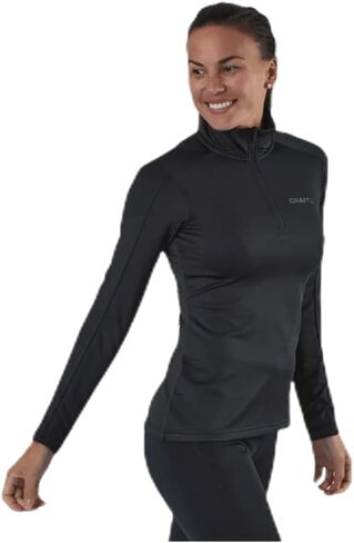 Craft Sportswear Women's Core Gain Midlayer - Half-Zip Pullover for Outdoors/Lightweight Jacket for Layering in Saudi Arabia