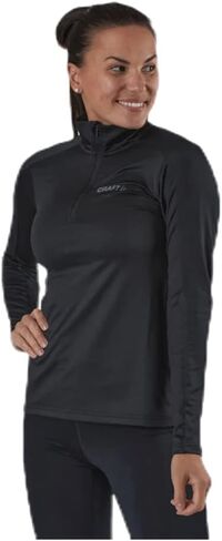 Craft Sportswear Women's Core Gain Midlayer - Half-Zip Pullover for Outdoors/Lightweight Jacket for Layering in Saudi Arabia