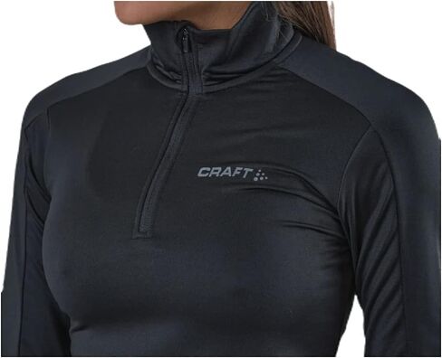 Craft Sportswear Women's Core Gain Midlayer - Half-Zip Pullover for Outdoors/Lightweight Jacket for Layering in Saudi Arabia