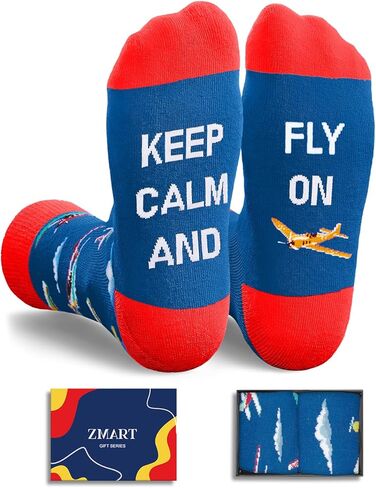 Zmart Sport Gifts for Men - Softball Basketball Volleyball Wrestling Plane Cycle Socks in Kuwait