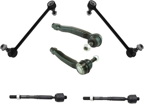 طقم التعادل الأمامي لقضيب القضيب الطفرة مجموعة التعليق التوجيه مجموعة 6pc لكسوس ل RX350 2010-2015 ل RX450H 2010-2015 ، لتويوتا ل Highlander 2008-2018 لفيروسا 2009-2016 in Saudi Arabia