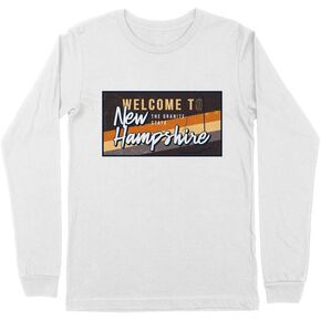 Welcome to New Hampshire Kids Long Sleeve T-Shirt Youth in Saudi Arabia