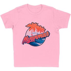 Tropical Myanmar Kids T-Shirt Youth in Saudi Arabia