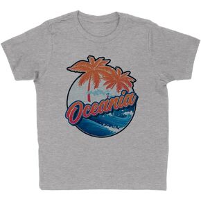 Tropical Oceania Kids T-Shirt Youth in Saudi Arabia