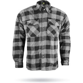 Armored Motorcycle Shirt for Men Motorcycle Flannel / Twill Fabric Jacket Reinforced with Aramid Fiber, Armor Riding Shirt in Saudi Arabia