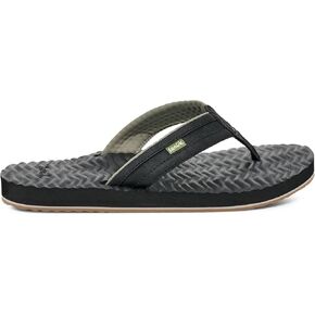Sanuk Mens Ziggy Plush | Flip Flops for Men | Mens Sandals | Beach Sandals | Supportive & Lightweight | Comfort Footbed in Kuwait