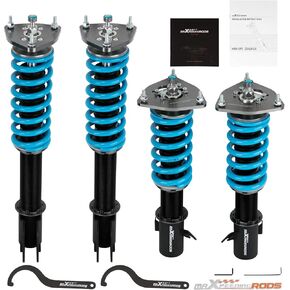 maXpeedingrods Coilover for Subaru Impreza WRX 2000-2007, STI 2000-2004, for Subaru Forester 2003-2008, 24 Levels Damper Adjustable Coilover Suspension Kit, Height Adjustable Lowering Kit T6 Upgraded in Saudi Arabia