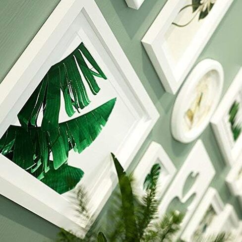 9 Pieces of Solid Wood Photo Frame Creative Photo Wall/Frame Wall in Saudi Arabia