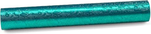 12"x60" (1FTx5FT) PET Damascus Forged Satin Teal Vinyl Wrap Auto Car Sticker Decal Film Sheet Bubble Free Air Release Technology with Tool Kit in Saudi Arabia