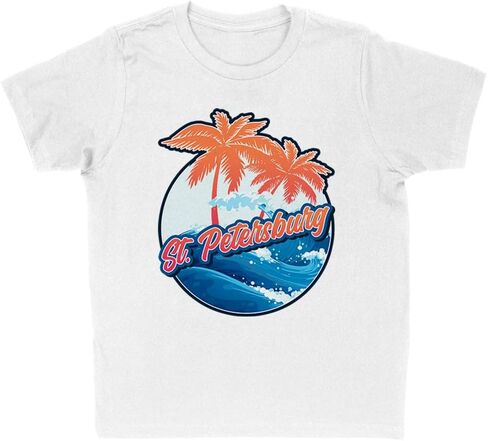 Tropical St. Petersburg Kids T-Shirt Youth in Saudi Arabia