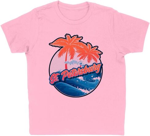 Tropical St. Petersburg Kids T-Shirt Youth in Saudi Arabia
