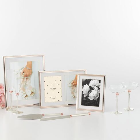 Kate Spade New York Rosy Glow Double 5" X 7" Frame,Pink in Saudi Arabia