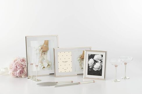 Kate Spade New York Rosy Glow Double 5" X 7" Frame,Pink in Saudi Arabia