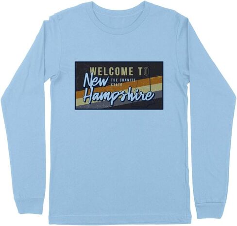 Welcome to New Hampshire Kids Long Sleeve T-Shirt Youth in Saudi Arabia