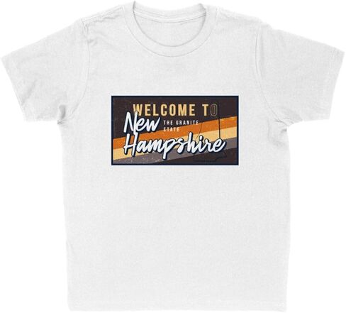 Welcome to New Hampshire Kids T-Shirt Youth in Saudi Arabia